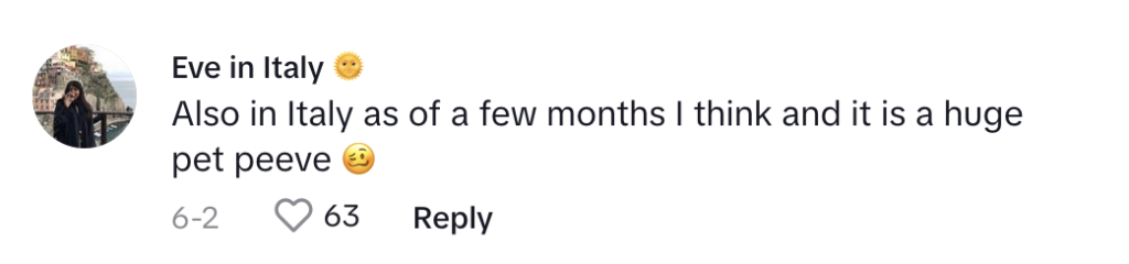 TikTok comment